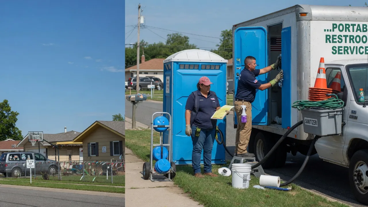 Portable Toilet Rental in Evansdale, IA near me